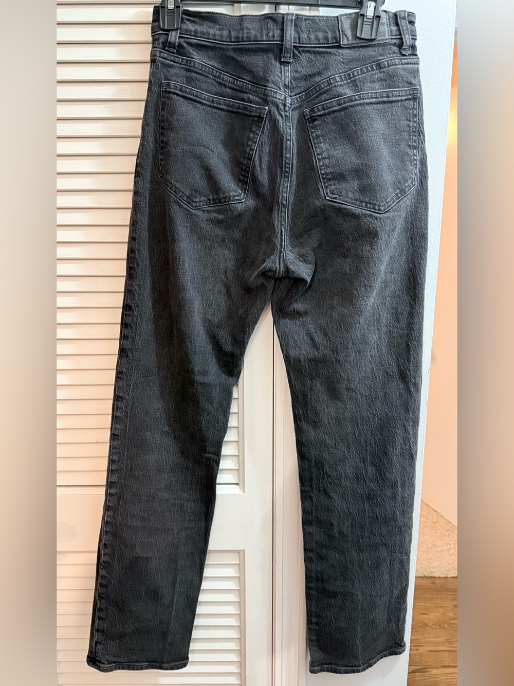 MADEWELL: ‘90s Straight Black Jeans Size 27 - Picture 2 of 3
